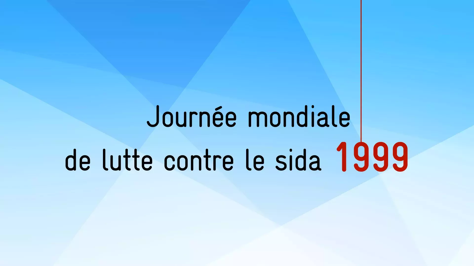 Journée mondiale de lutte contre le sida 1999 (vignette)