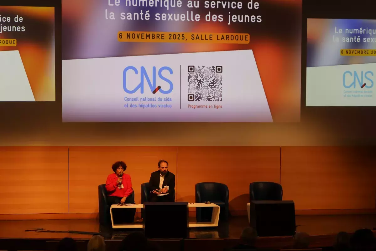 Carine Favier et Romain Sicot, co-présidents de la commission Jeunes, dressent le bilan des échangent.